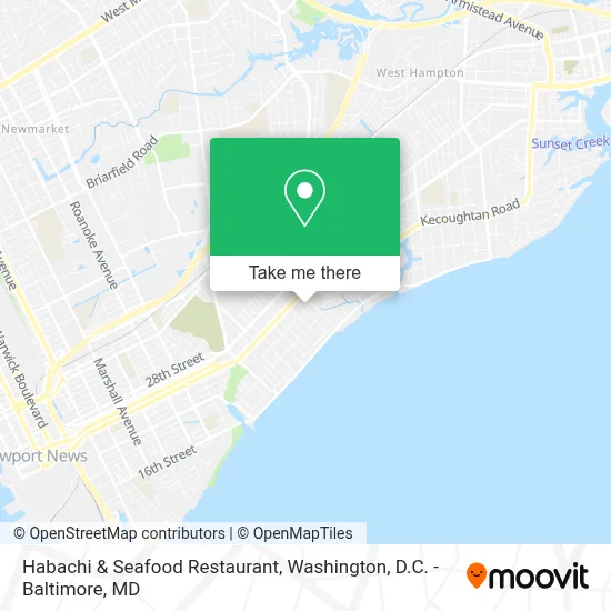 Habachi & Seafood Restaurant map