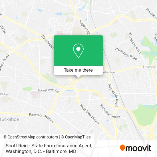 Scott Reid - State Farm Insurance Agent map