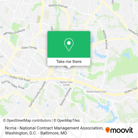 Ncma - National Contract Management Association map