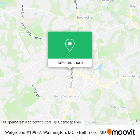 Walgreens #19987 map