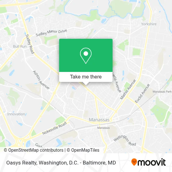 Oasys Realty map