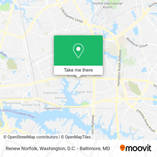 Renew Norfolk map