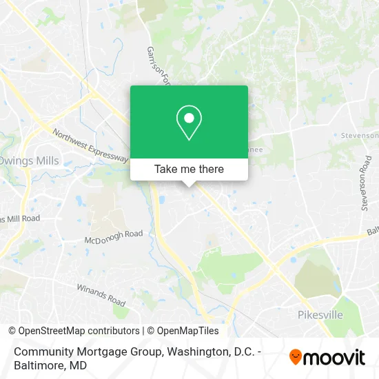 Community Mortgage Group map