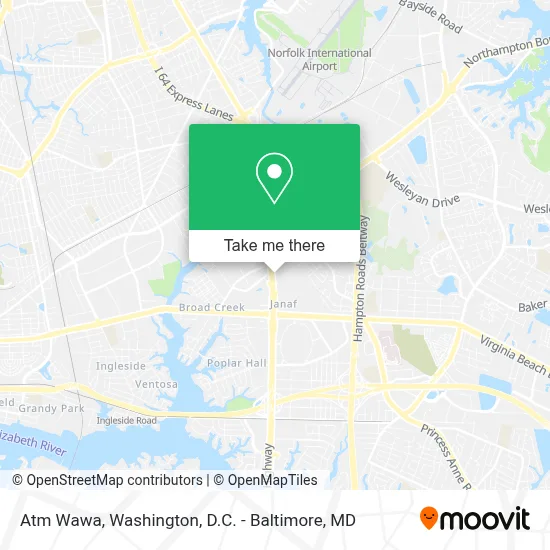 Atm Wawa map
