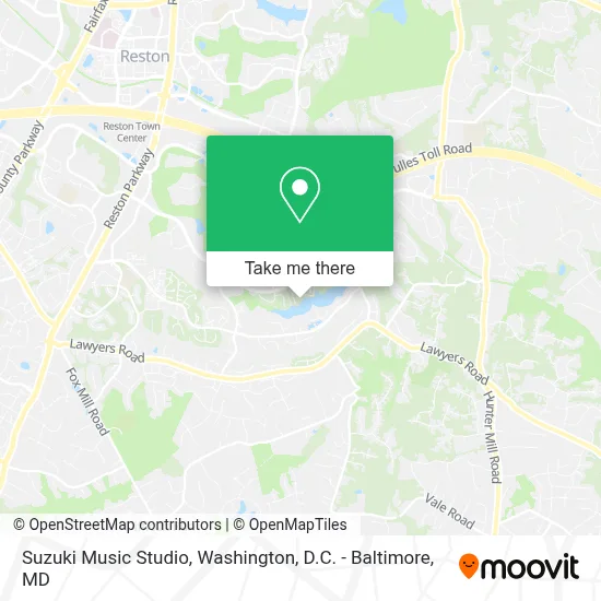 Suzuki Music Studio map