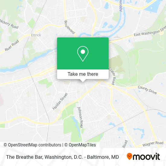 The Breathe Bar map