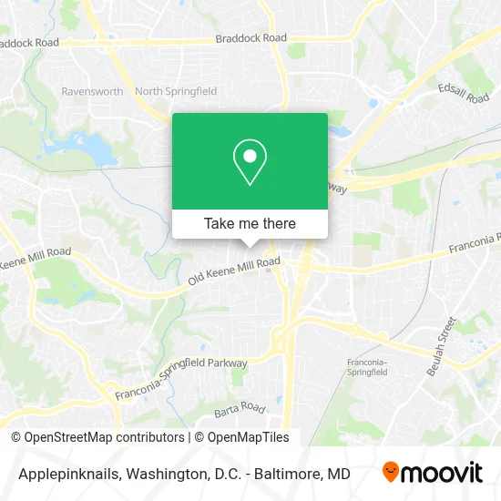 Applepinknails map
