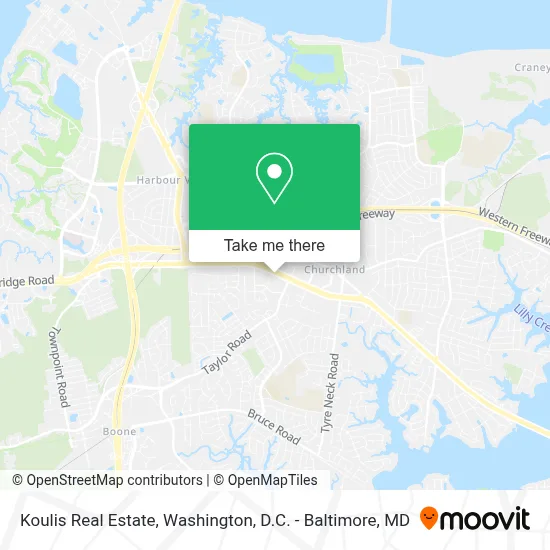 Koulis Real Estate map