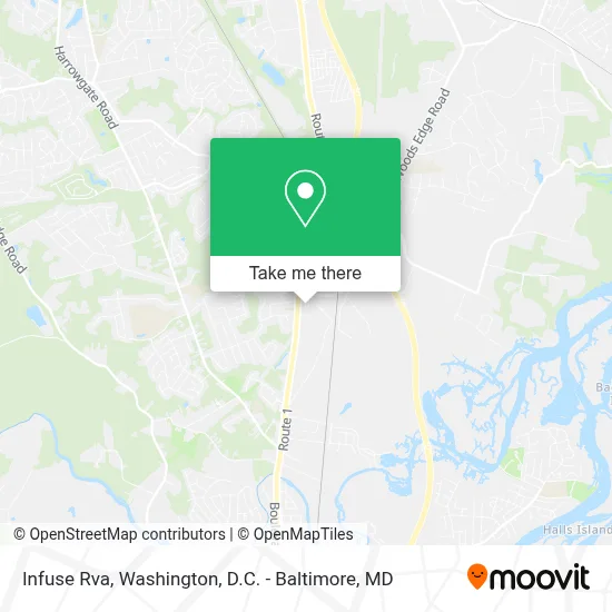 Infuse Rva map