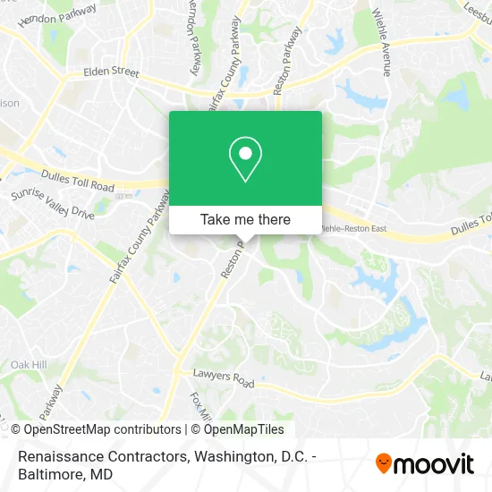Renaissance Contractors map