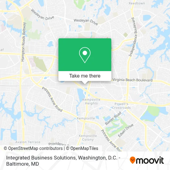 Integrated Business Solutions map