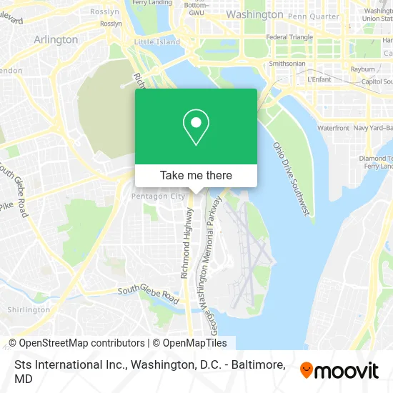 Sts International Inc. map