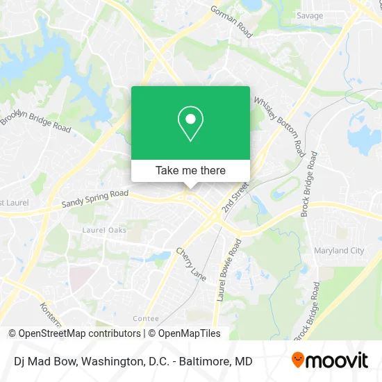 Dj Mad Bow map