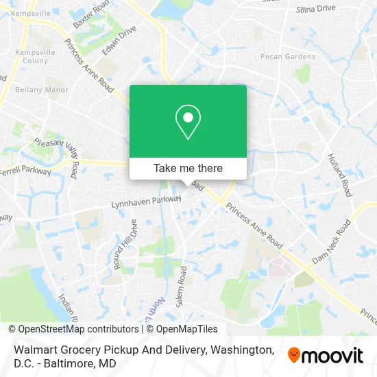 Walmart Grocery Pickup And Delivery map