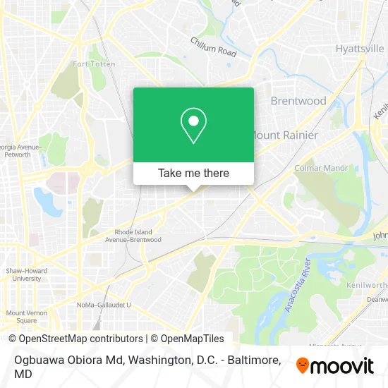 Ogbuawa Obiora Md map