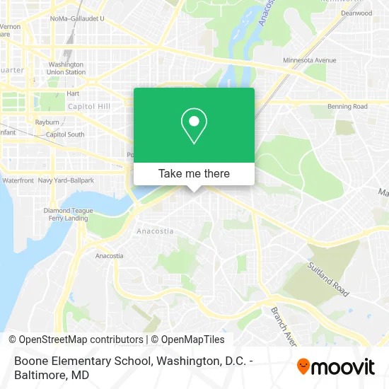 Boone Elementary School map