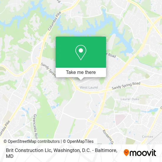 Brit Construction Llc map