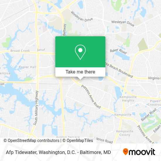 Afp Tidewater map
