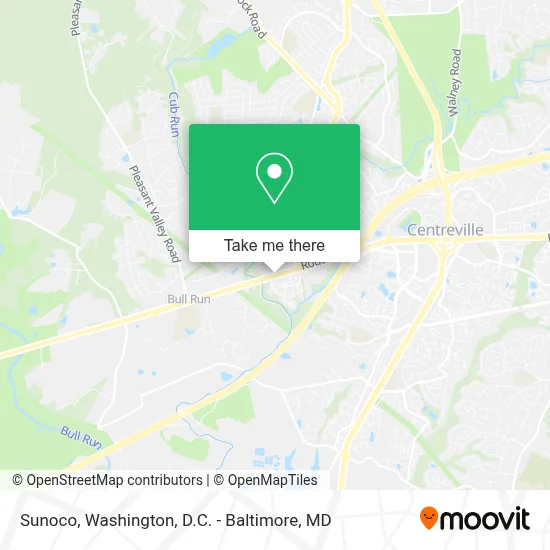 Sunoco map