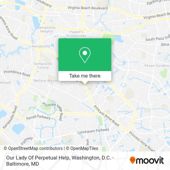 Our Lady Of Perpetual Help map