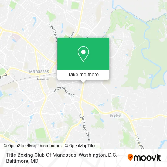 Title Boxing Club Of Manassas map