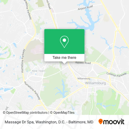 Massage Dr Spa map