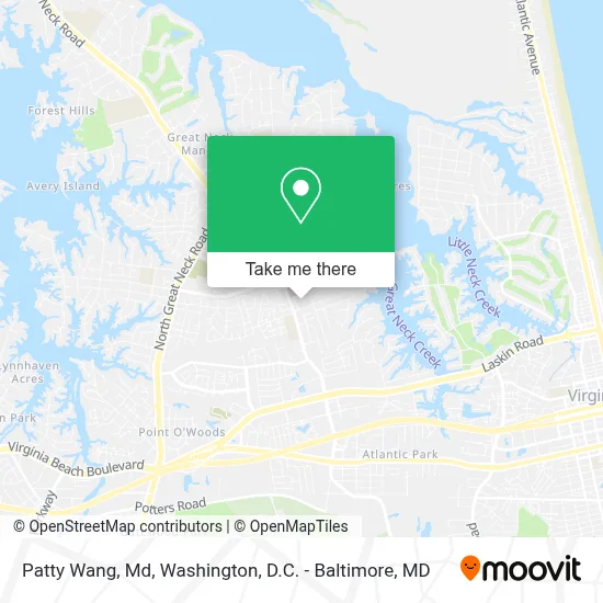 Patty Wang, Md map