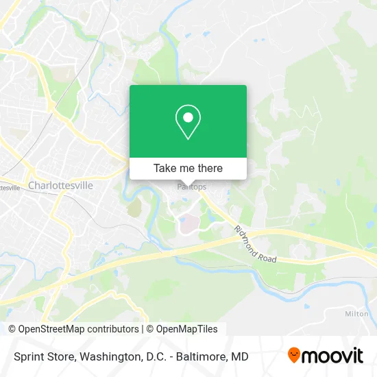 Sprint Store map