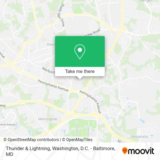 Thunder & Lightning map