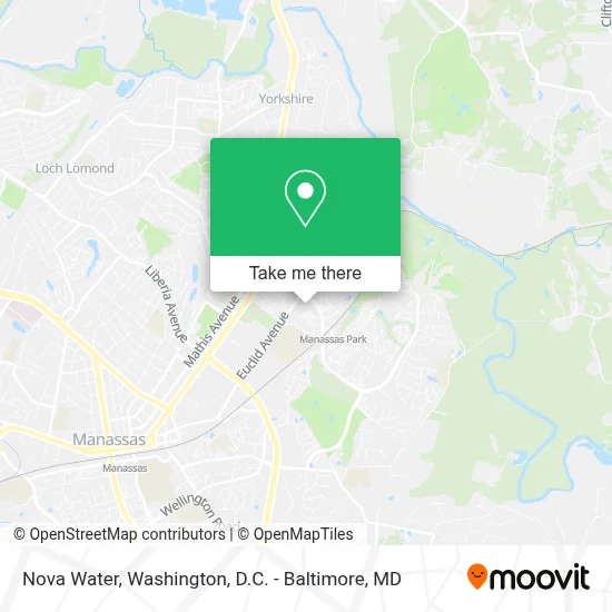 Nova Water map
