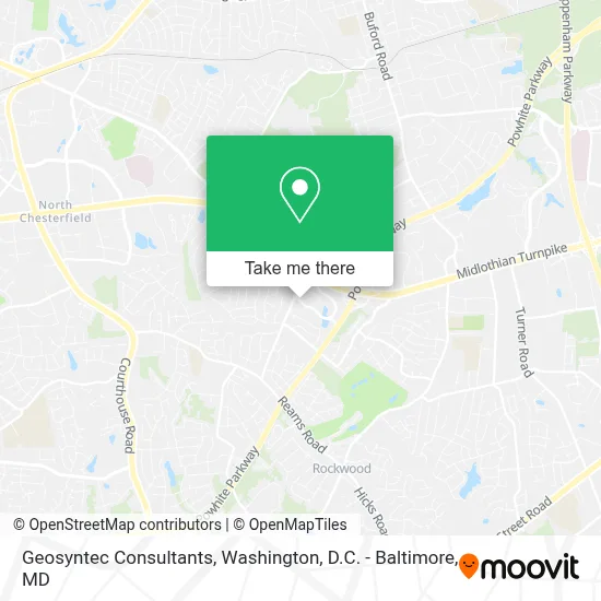 Geosyntec Consultants map
