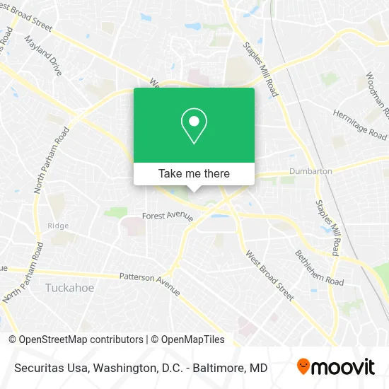 Securitas Usa map