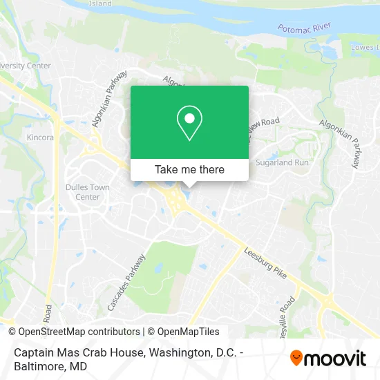 Captain Mas Crab House map