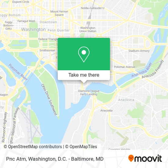 Pnc Atm map
