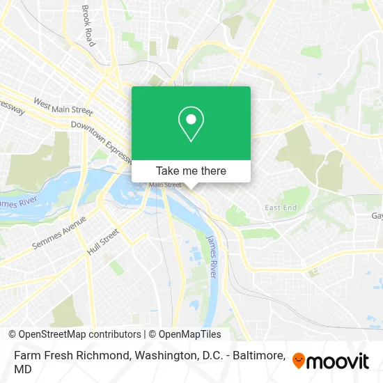 Farm Fresh Richmond map