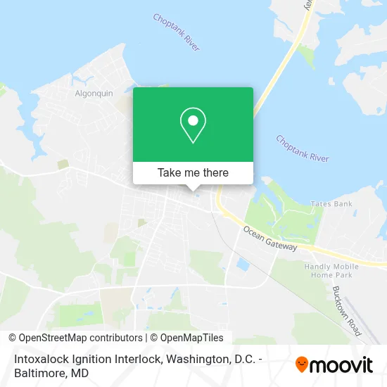 Intoxalock Ignition Interlock map