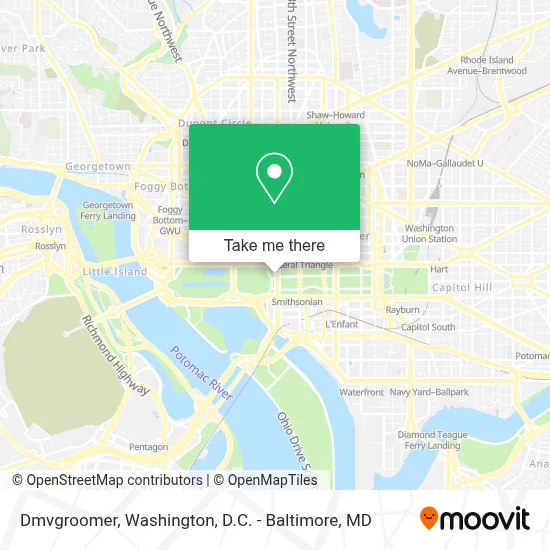 Dmvgroomer map