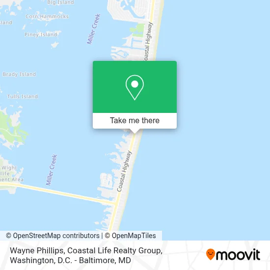 Wayne Phillips, Coastal Life Realty Group map