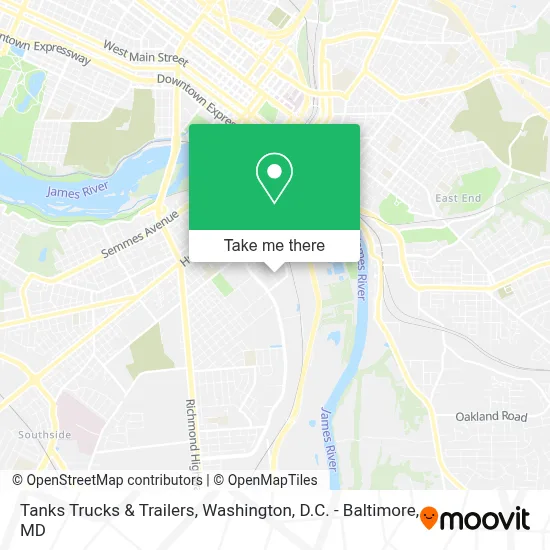Tanks Trucks & Trailers map