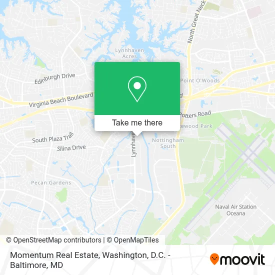 Momentum Real Estate map