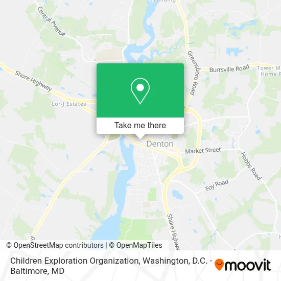 Children Exploration Organization map