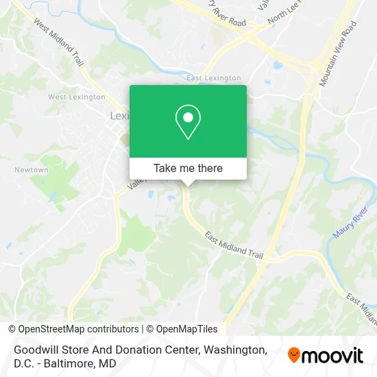Goodwill Store And Donation Center map