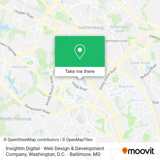 Insightin Digital - Web Design & Development Company map