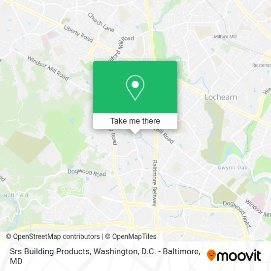 Srs Building Products map
