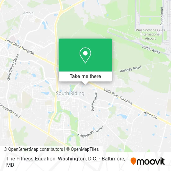 The Fitness Equation map