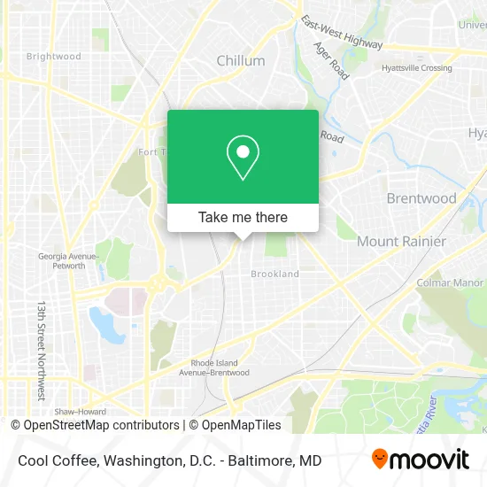 Cool Coffee map