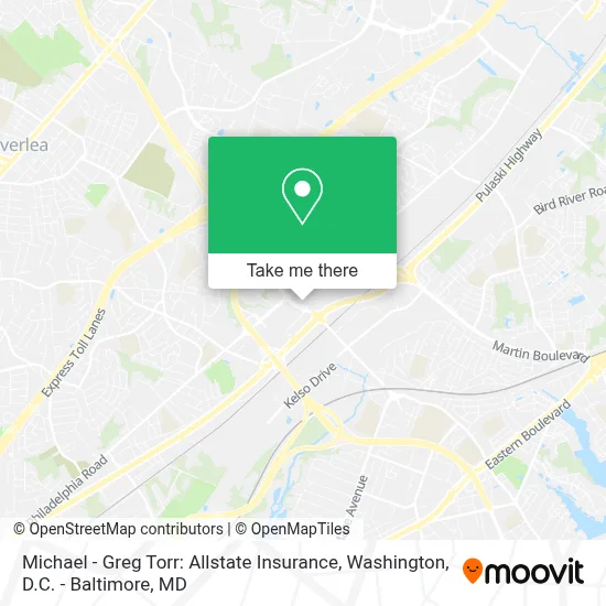 Michael - Greg Torr: Allstate Insurance map