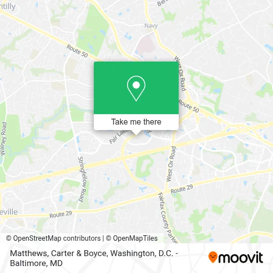 Matthews, Carter & Boyce map