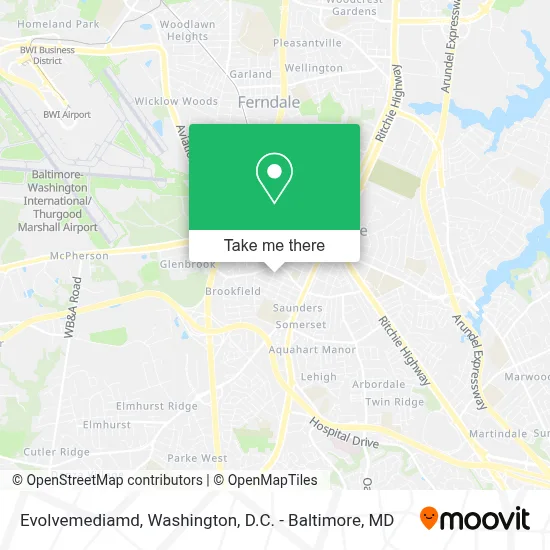 Evolvemediamd map