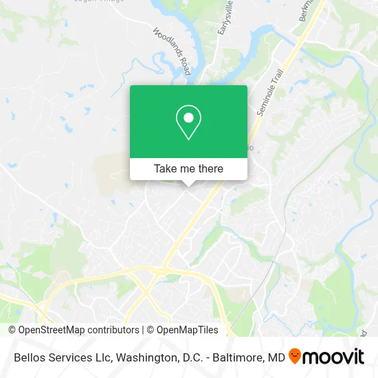 Bellos Services Llc map
